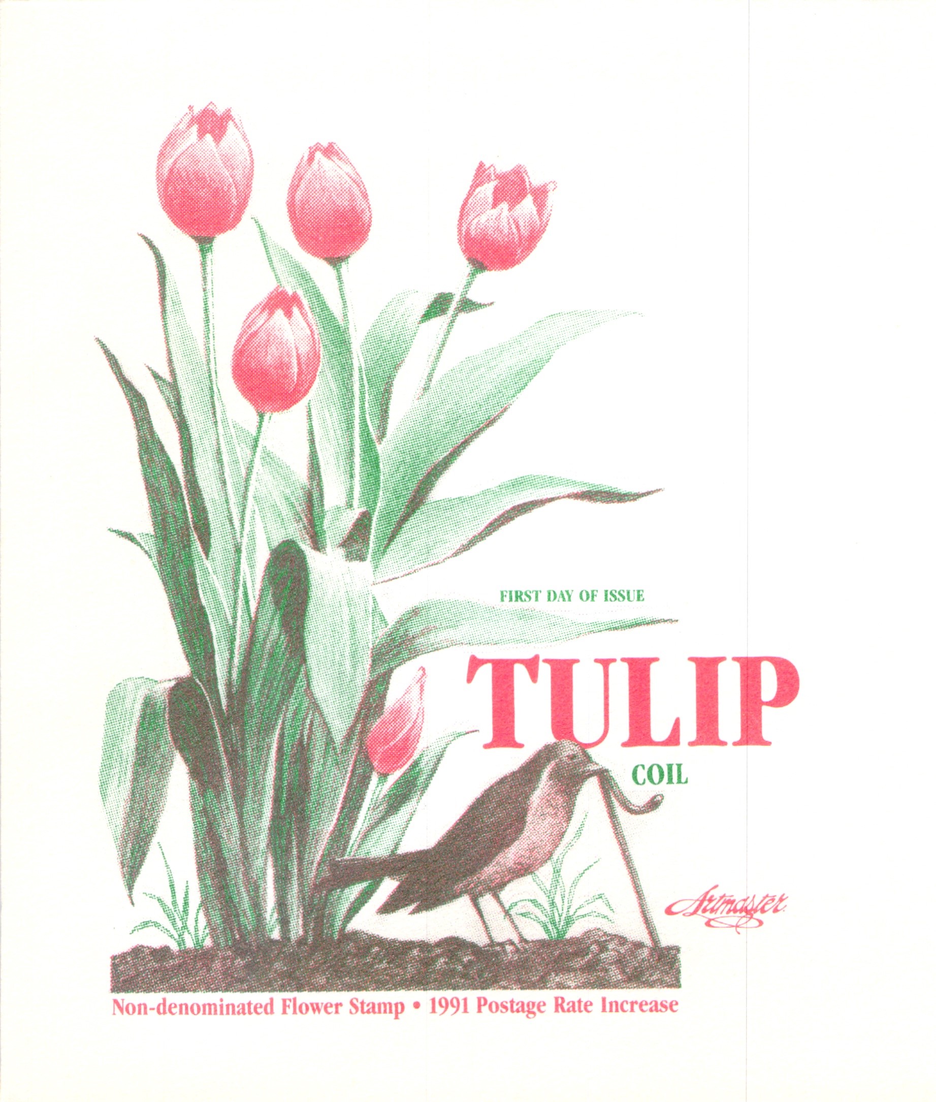 Artmaster tulip stamp