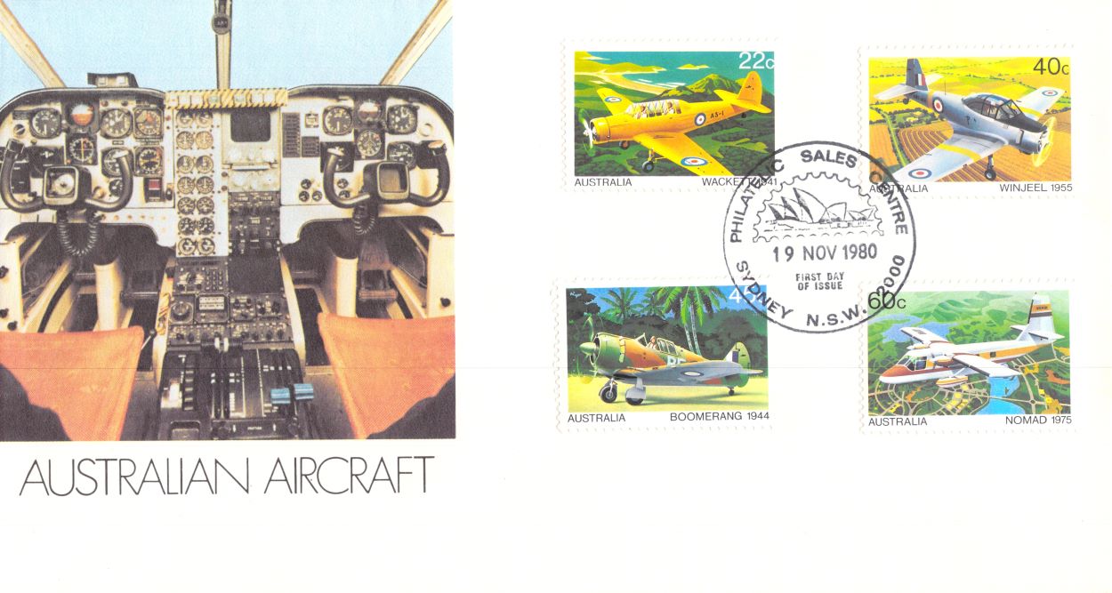 Australian Aircraft 1980 FDC