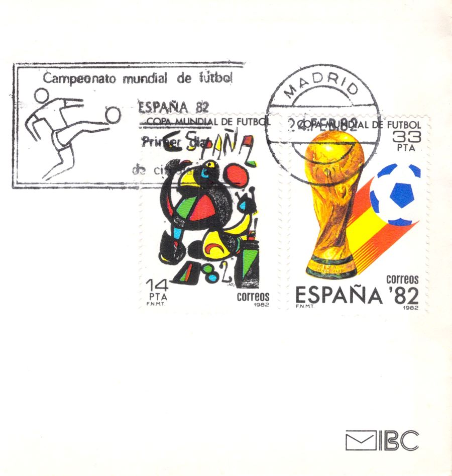 1982 FIFA World Cup FDC