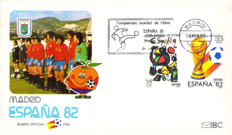 1982 FIFA World Cup FDC