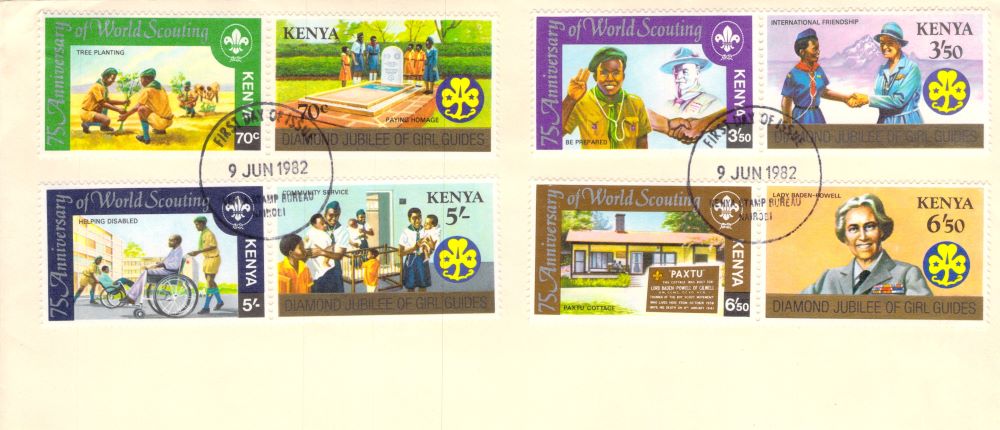 Kenya Anniversary 1982 FDC