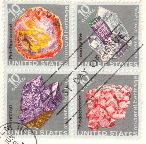 1974 American Mineral Heritage First Day Cover