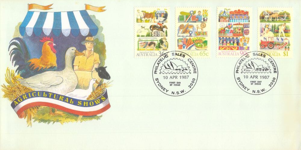 Agricultural Shows Australia FDC 1987