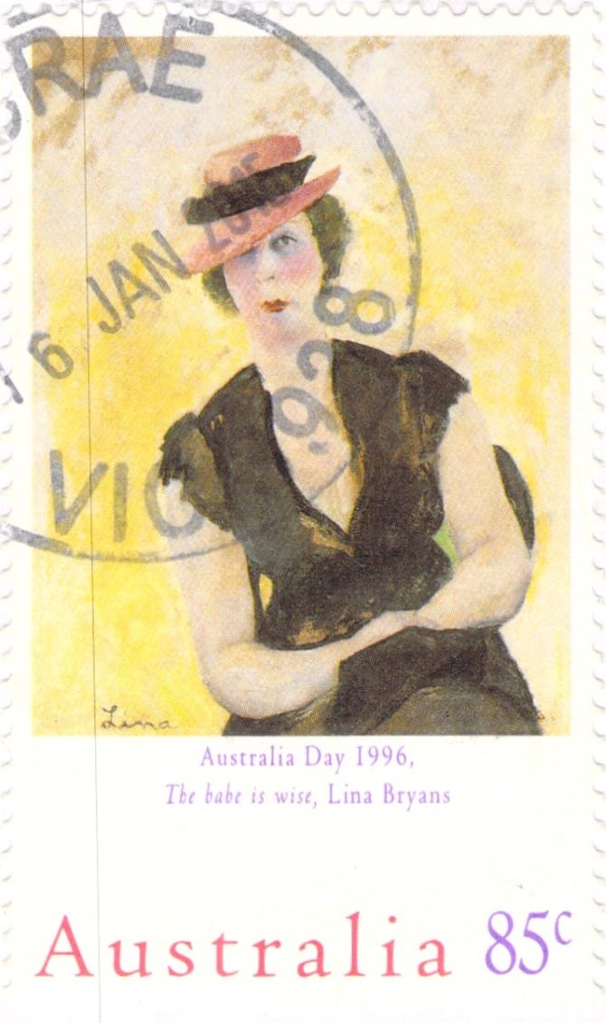 Australia Day 1996 Stamp Lina Bryans