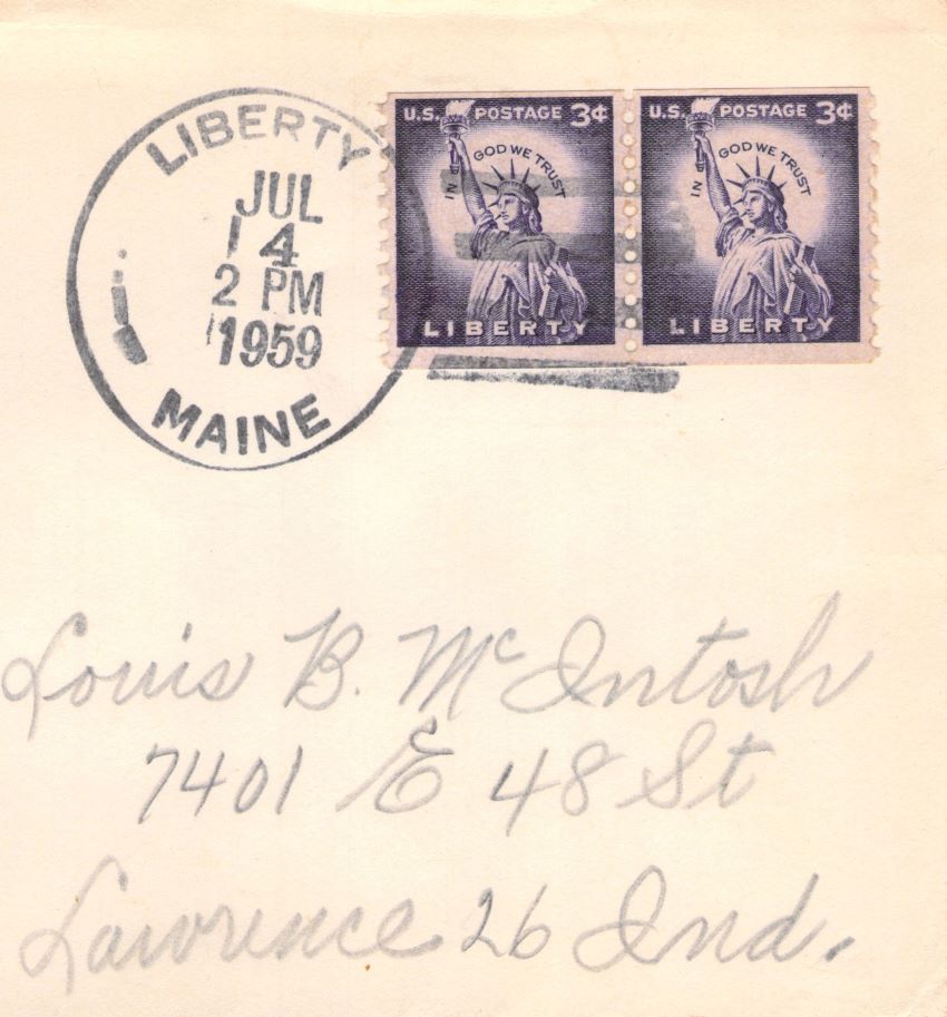 LIBERTY of Venus U.S FDC