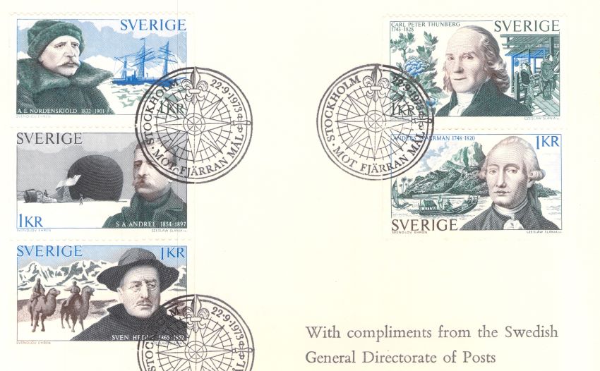 Sverige 1975 Swedish FDC