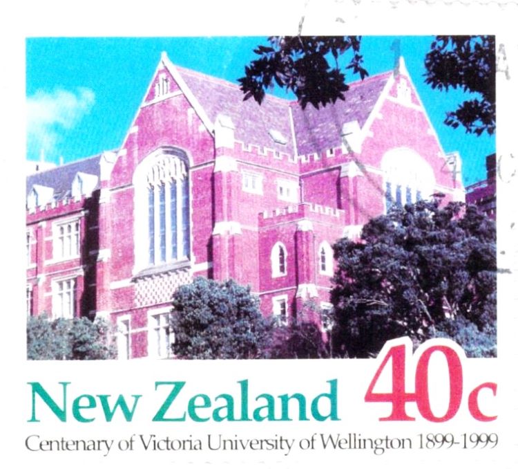 New Zealand Victoria University Of Wellington Stamp