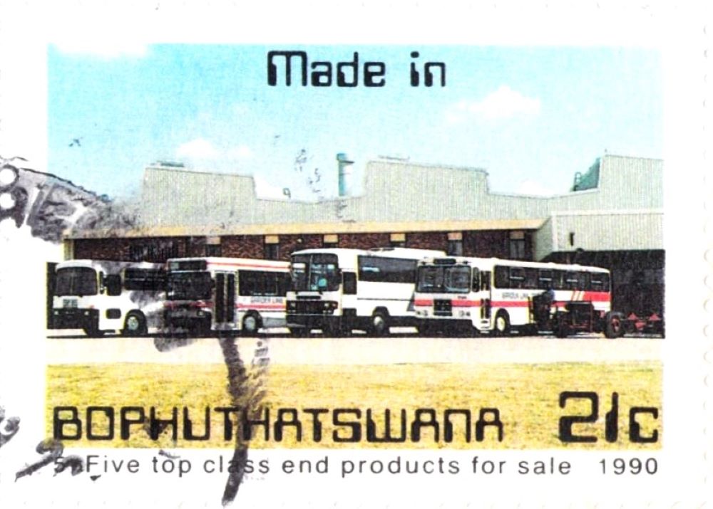 Made In South Africa Bophuthatswana Stamp