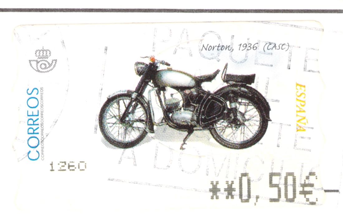 Spain Postage Stamp Norton 1936