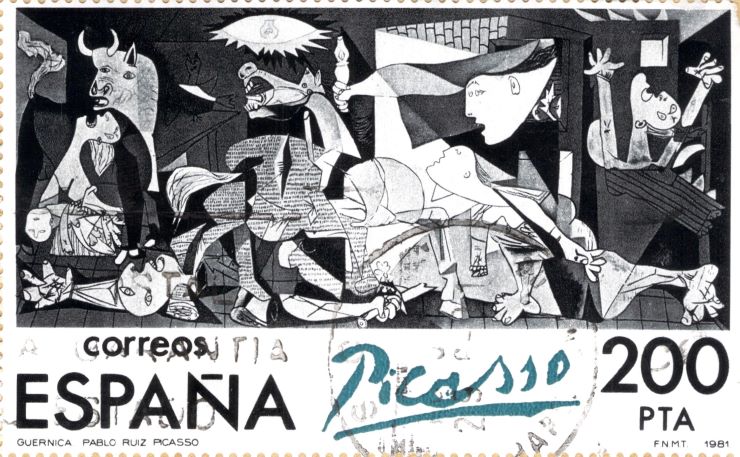 Spain Guernica Pablo Ruiz Picasso Stamp