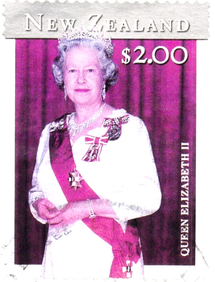 New Zealand Queen Elizabeth II Stamp