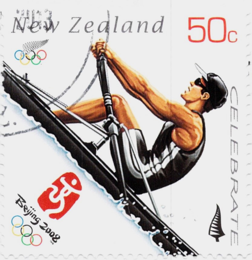 New Zealand Beijing 2008 Stamp