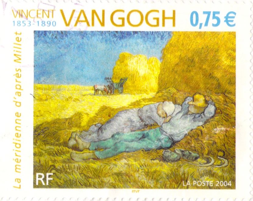France Van Gogh 2004 Stamp