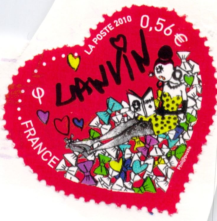 Lanvin Stamp France 2010