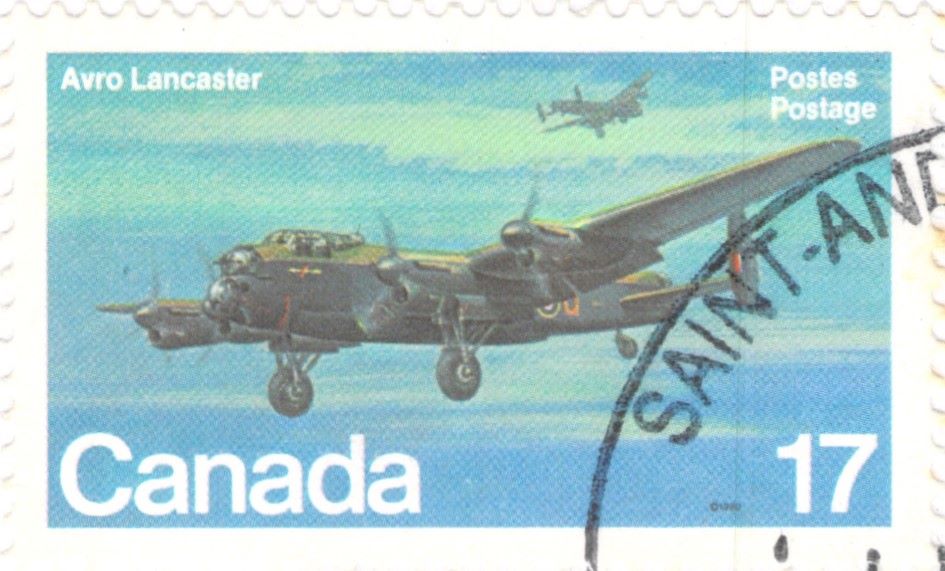 Canada Avro Lancaster Stamp 1980