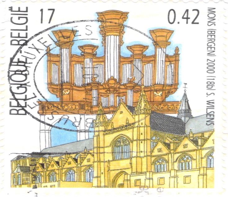 Wilsens Mons belgique Belgie Stamp 2000
