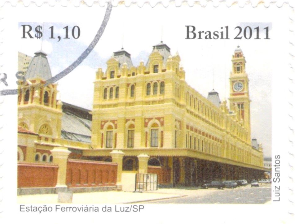 Brazil Estacao Ferroviaria Da Luz/SP Stamp