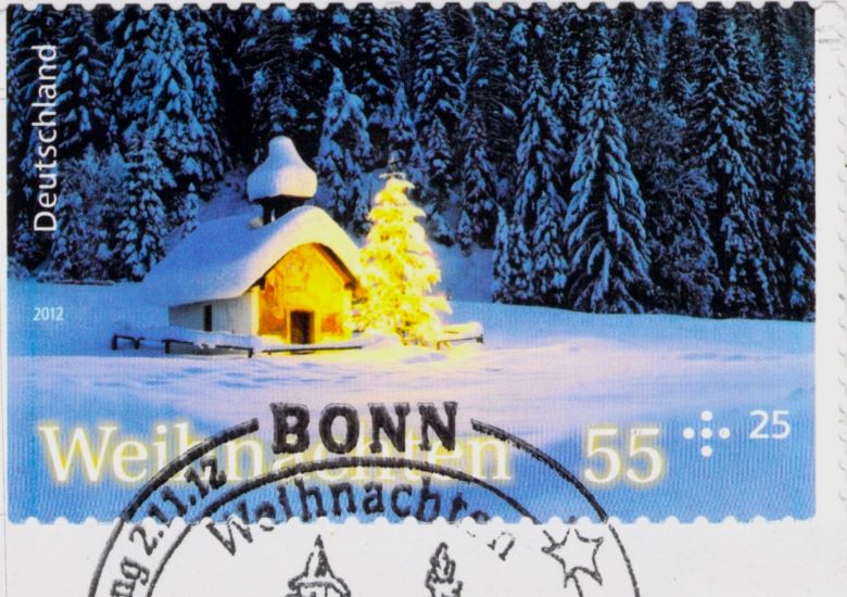 Deutschland Christmas Stamp 2012