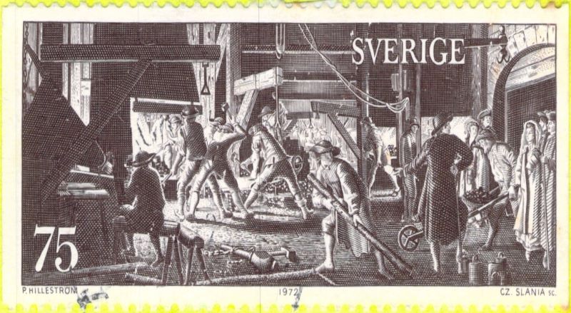 Sweden Phillestrom Stamp 1972