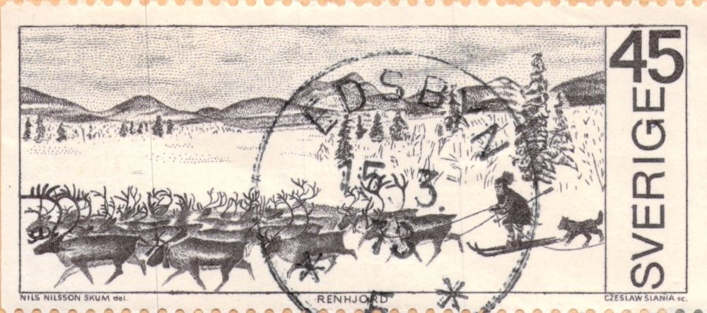 Sweden Czeslaw Slania Commemorative Stamp 1970