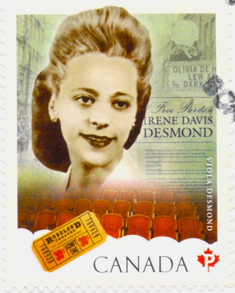 Viola Desmond Canada Stamp