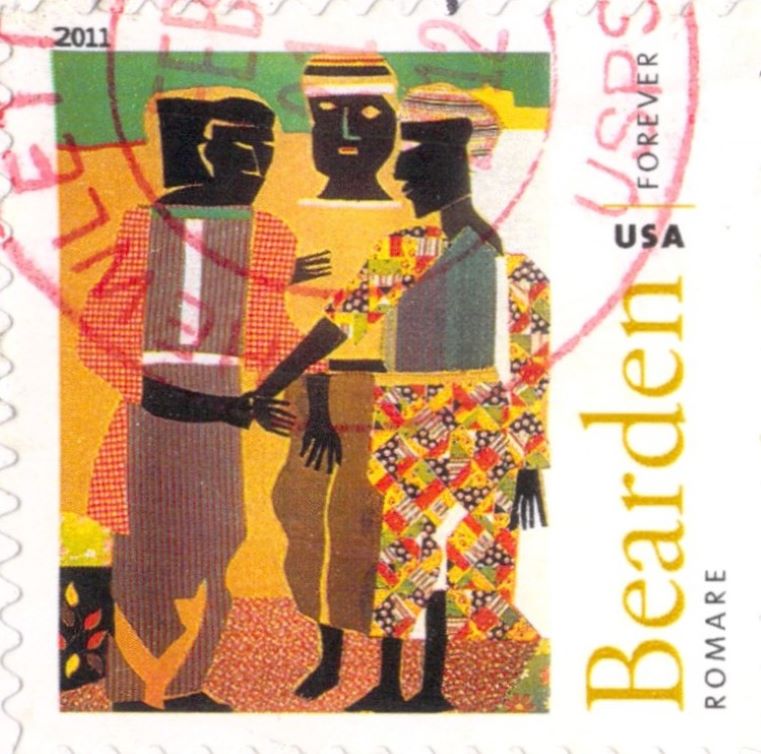 Romare Bearden USA Forever Stamp 2011