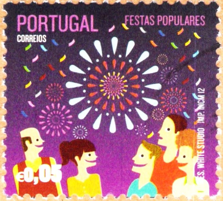 Portugal Festivals Parties Stamp 2012
