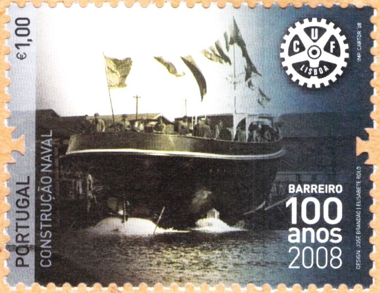 Portugal Barreiro 100 years Stamp 2008