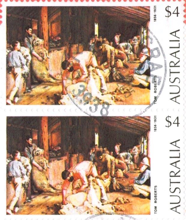 Tom Roberts Australia Stamp 1974