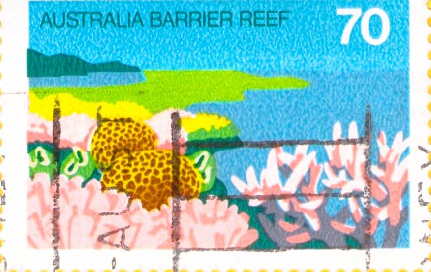 Australia Barrier Reef Stamp 1976
