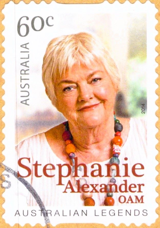Stephanie Alexander OAM Australia Legends 2014 Stamp