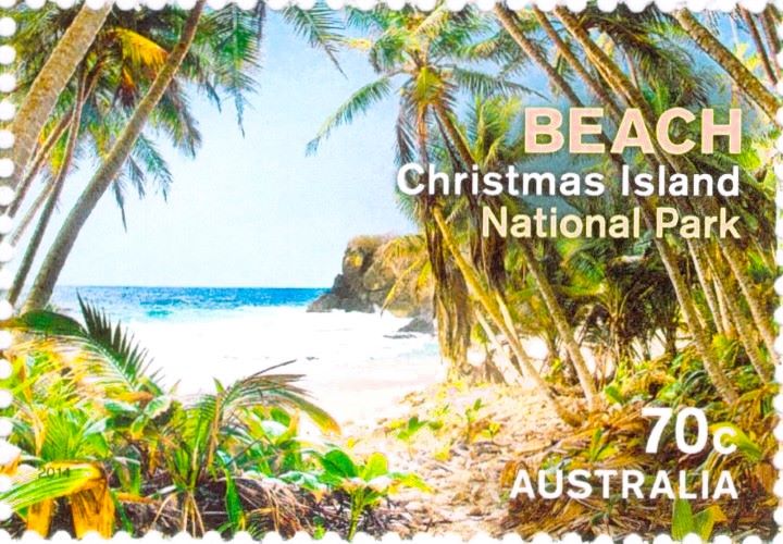 Australia Christmas Island National Park Stamp 2014