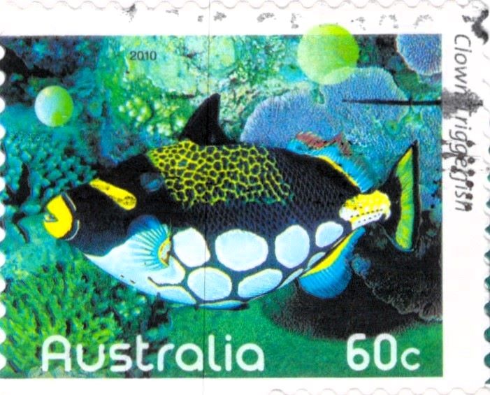Australia Fish Clown Stamp 2010