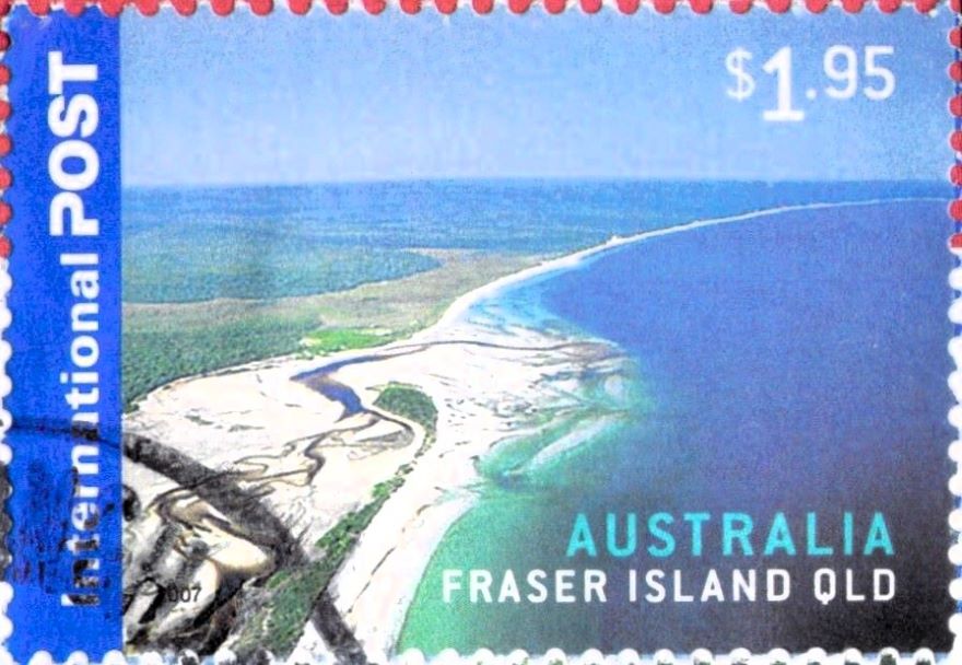 Australia Fraser Island Old Stamp 2007