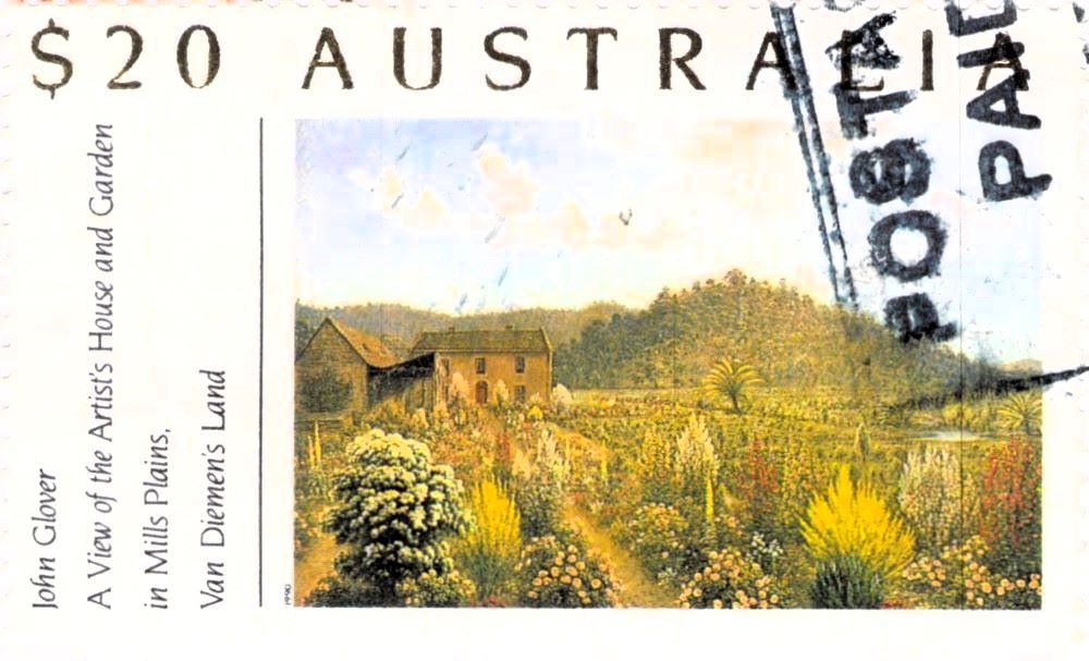 John Glover Commemorative Stamp Australia