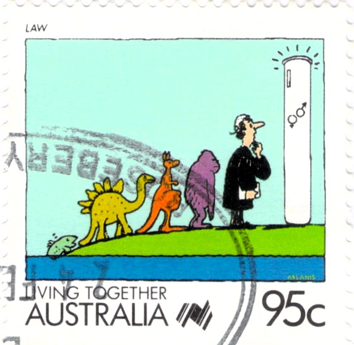 Con Aslanis Commemorative Stamp Living Together