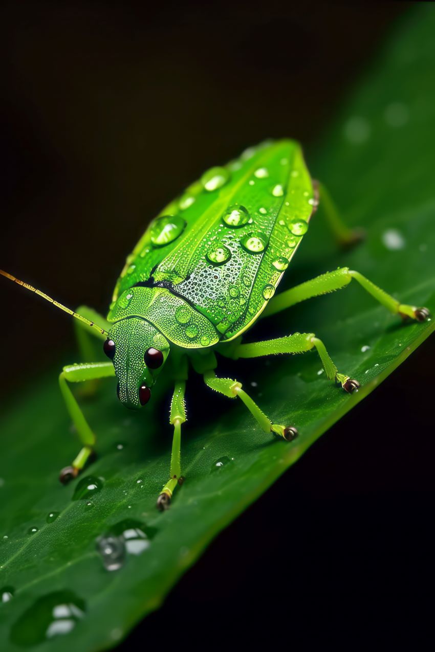True Katydid USA Postage Stamp