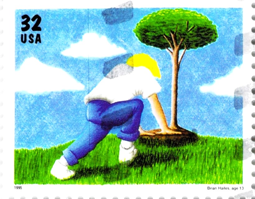 USA Brian Hailes 1995 Stamp