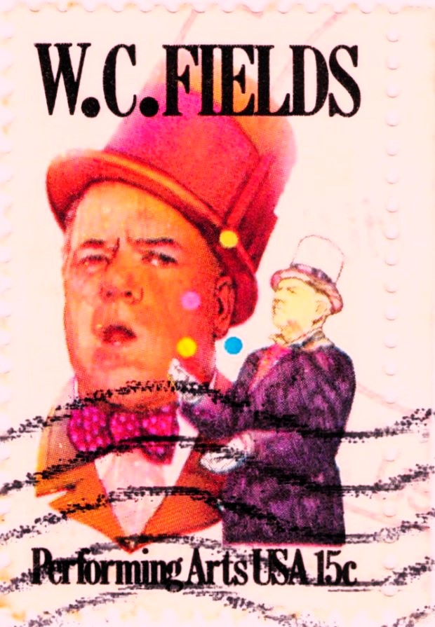 USA W.C.Fields Performing Art Stamp