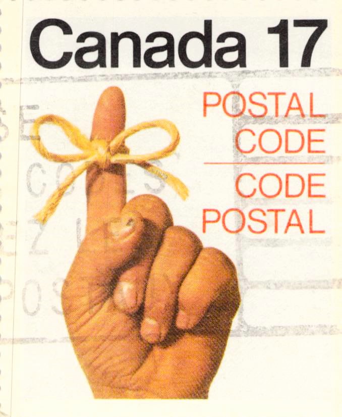 Issue:  Canada Postal Code Stamp Type: Stamp Number of Stamps: 1 Denominations:  17c Issue Date:  1979 Issued By: Canada post,