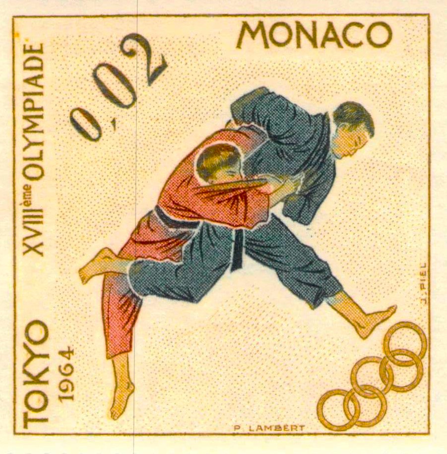 Issue:  Monaco Olympic games Stamp Stamp  Type:  Stamp Number of Stamps:  1 Denominations:  0,02€ Issue Date:  1964 Issued By:  Monaco Post,