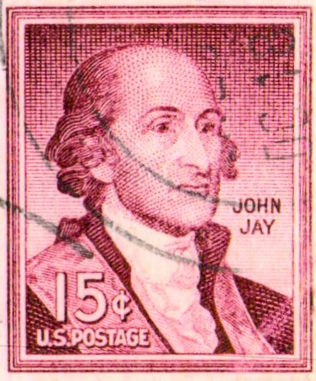 Issue:  John Jay U.S Stamp Type:  Stamp Number of Stamps:  1 Stamps Denomination:  15c Issue Date:  1958 Issued By: United States Postal Service (USPS)