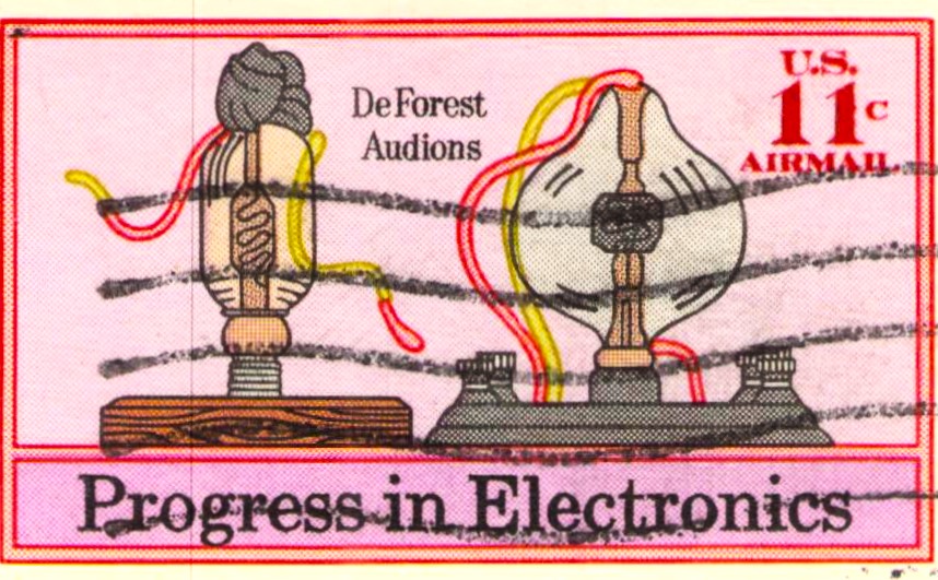 Issue:  U.S Progress In Electronics Stamp Type:  Stamp Number of Stamps:  1 Stamps Denomination:  11c Issue Date:  1973 Issued By: United States Postal Service (USPS)