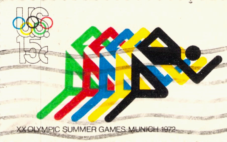 Issue:  United States Olympic Summer Games Munich 1972 Stamp Type:  Stamp Number of Stamps:  1 Stamps Denomination:  29c Issue Date:  1972 Issued By: United States Postal Service (USPS)