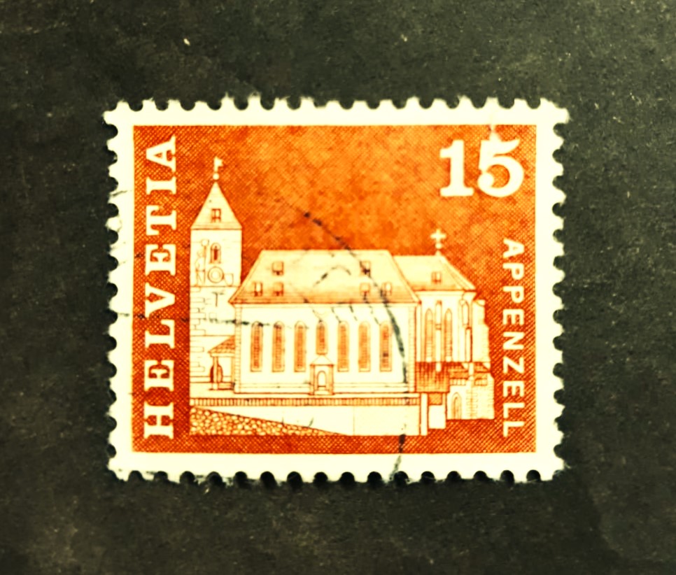 Issue:   Switzerland 1973 Appenzell Stamp Type:   Stamp Number of Stamps:   1, Stamps Denomination:   15 C Issue Date:   1973 Issued By:  Switzerland Post