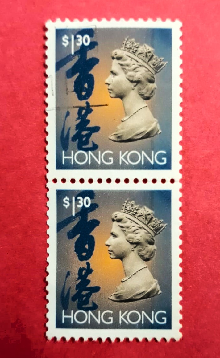 Issue:  Hong Kong 1993 Queen Elizabeth Stamp Type:   Stamp Number of Stamps:   2 Denominations:   30 $ Issue Date:   1993 Issued By:   Hong Kong Post