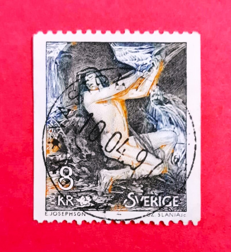 Issue:   Sweden And Josephson This Is Slaniasc 1980 Stamp Type:   Stamp Number of Stamps:   1 Stamps Denomination:   8 Kr Issue Date:   1980 Issued By:   Sweden Postnord