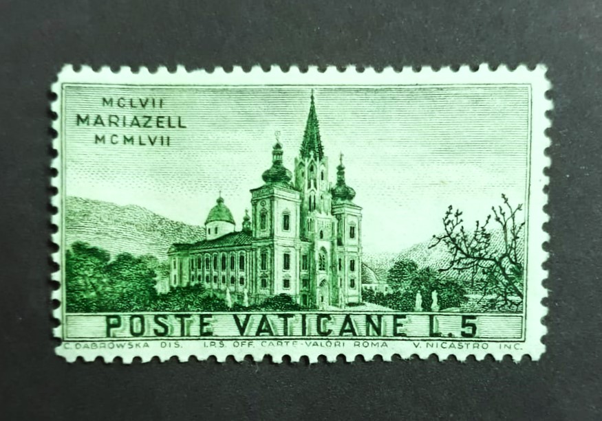 Issue:   Vatican City 1973 Mario Rudelli Stamp Type:   Stamp Number of Stamps:   1 Denominations:    5 L Issue Date:   1957 Issued By:   Vatican City