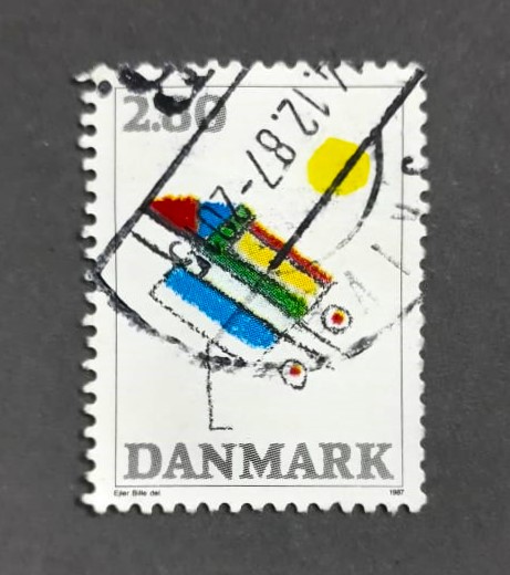 Issue:   Denmark 1987 Art Stamp Type:   Stamp Number of Stamps:   1 Denominations:   2.80  Issue Date:   1987 Issued By:    Denmark Post