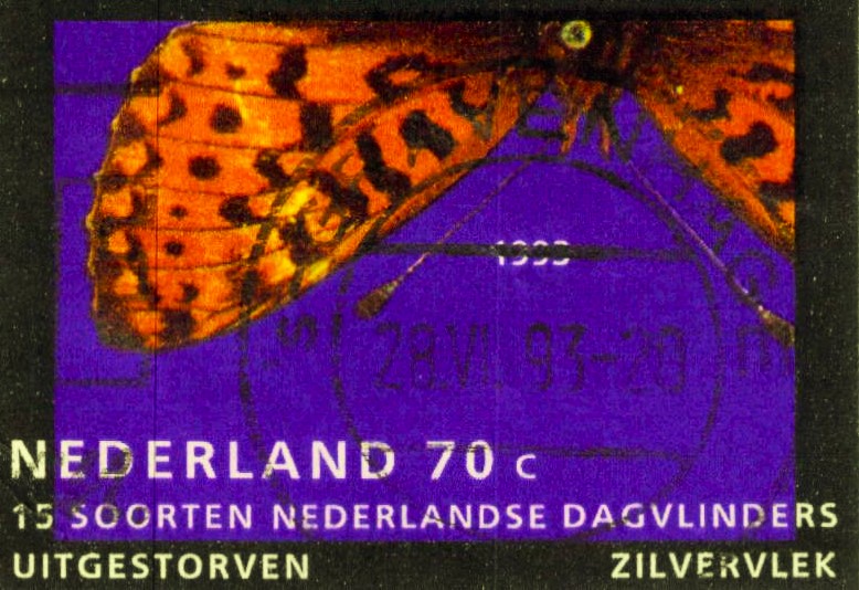 Issue:   Netherland Soorten Dagvlinders 1993 Stamp Type:   Stamp Number of Stamps:  1 Stamps Denomination:   70 C Issue Date:   1993 Issued By:   Netherland Post